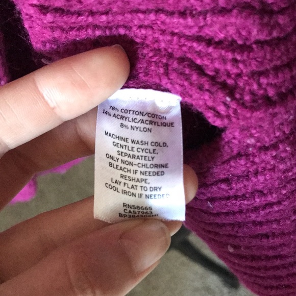 Raspberry BP Sweater - Picture 5 of 5